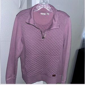 L.L. Bean  Quilted Pullover